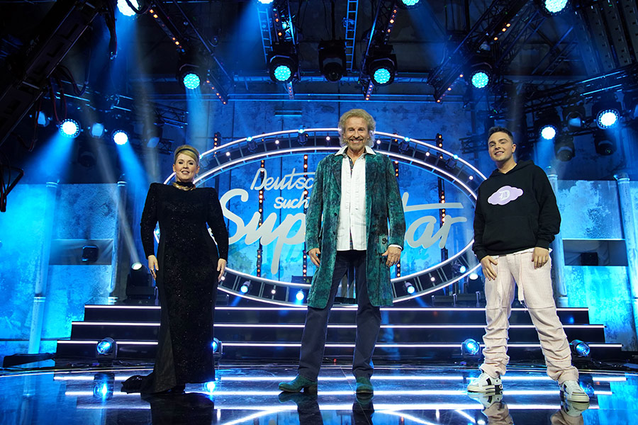 RTL TV Show mit Thomas Gottschalk Deutschland sucht den Superstart Projekt by Katia Convents